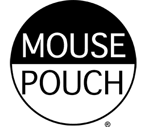 3pcs Stick-On Mouse Pouches - Universal Adhesive Holders For Laptop Mouse Storage